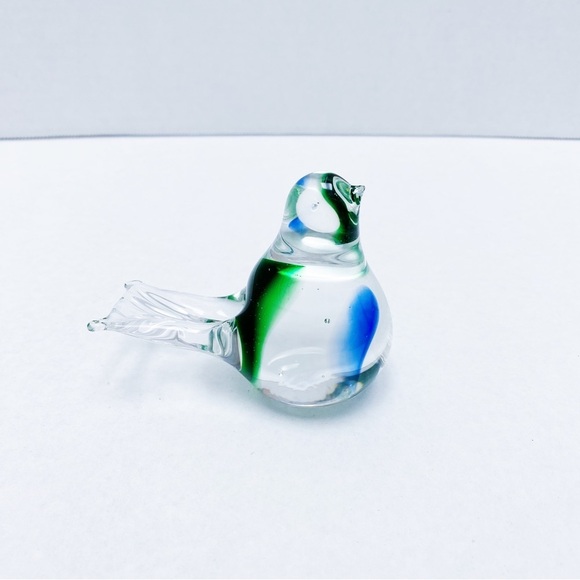 Vintage - Crystal Bird Figurine - Picture 1 of 3